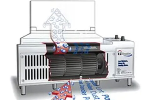 The EZ Breathe Ventilation Breathe diagram