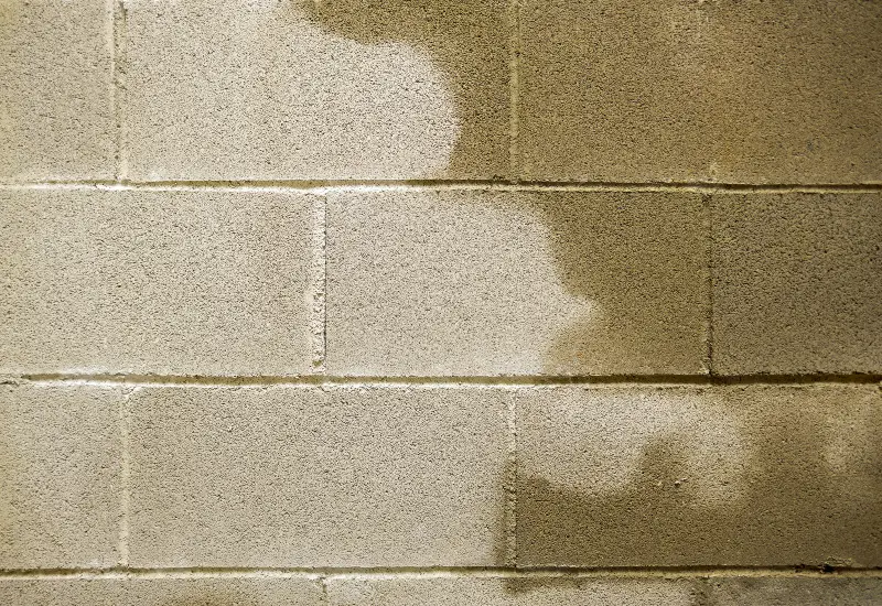 Water seepage in a Cranberry Township, PA basement